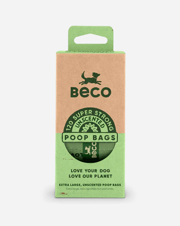 Beco Recycled Høm Høm poser - 8 ruller med 120 hundeposer
