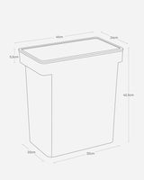 Foderspand - Sort - 12kg - Yamazaki - Yamazaki - Petlux