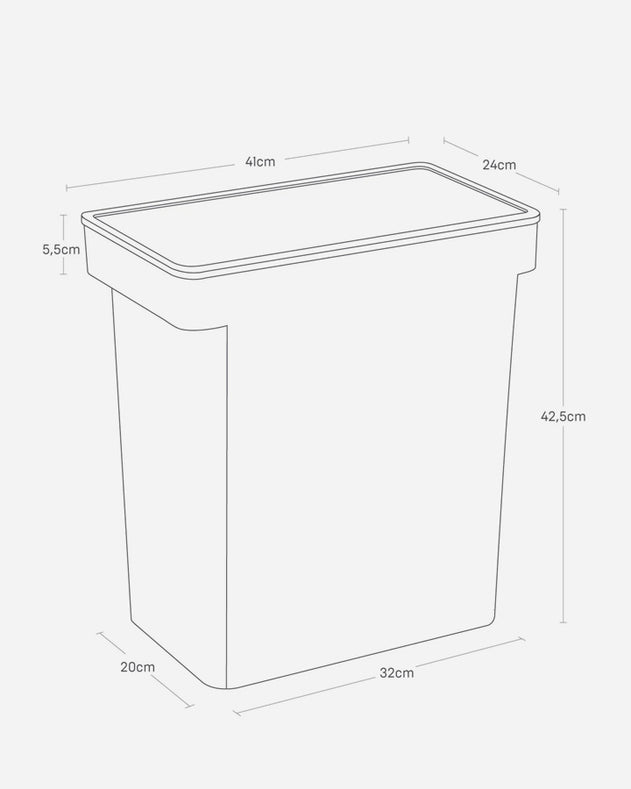 Foderspand - Sort - 12kg - Yamazaki - Yamazaki - Petlux