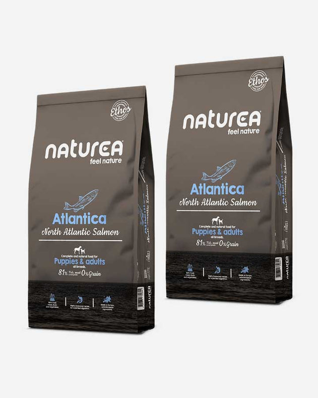 Naturea Ethos Atlantica - Laks og Kornfri - 2 x 10kg