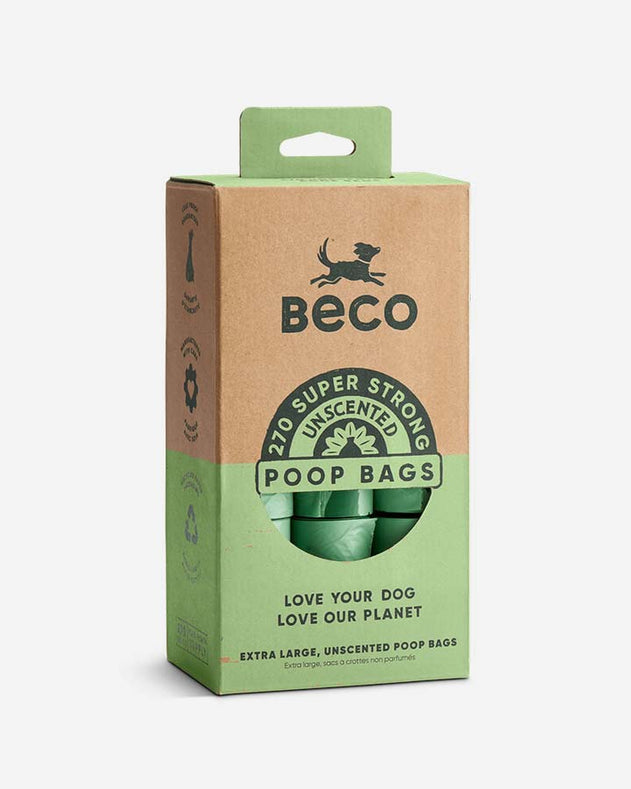 Beco Recycled Høm Høm poser - 18 ruller med 270 hundeposer