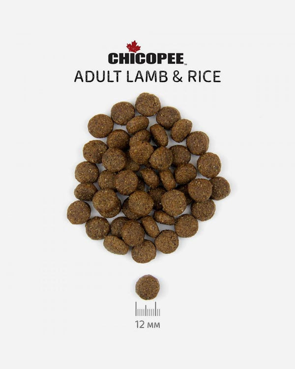 Chicopee Classic Nature Line Adult - Lam og Ris - 15 kg