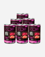 CORE vådfoder Kalkun med ged og kartoffel (6x400g)