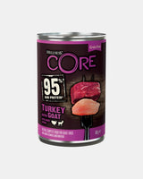 CORE vådfoder Kalkun med ged og kartoffel (6x400g)