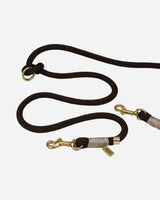 Espresso Brown standard / Justerbar og blød rebsnor (mørkebrun)