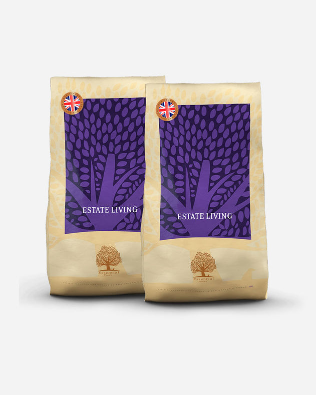 Essential Our finest - Estate Living - 2x10 kg - Lam - Hjort - Kylling - Æg