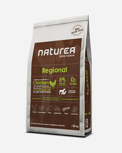 Naturea Regional 12 kg - kornfrit hundefoder med kylling
