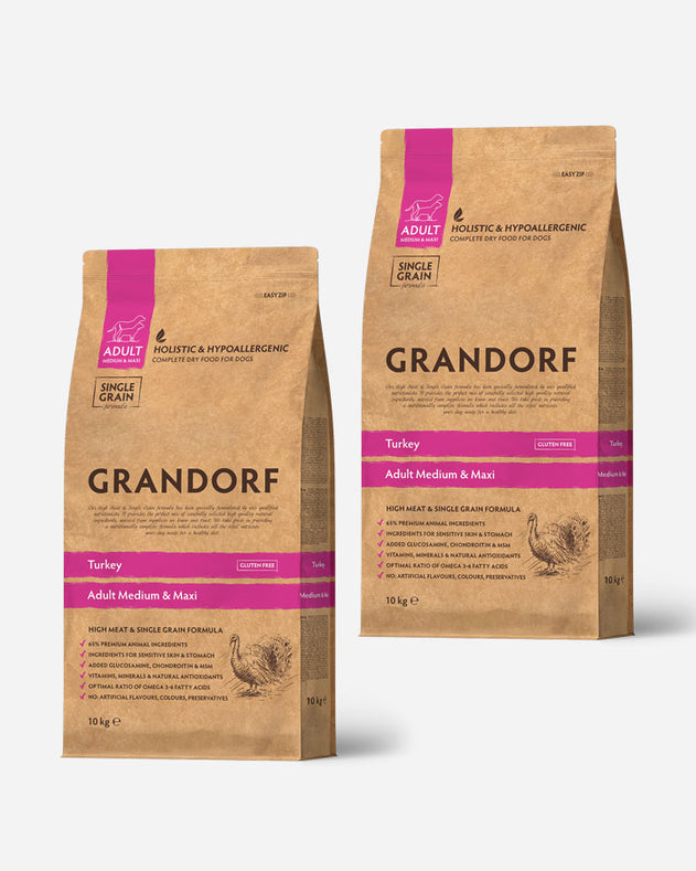 Grandorf Adult - Kalkun - 2 x 10 kg