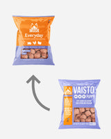 MUSH Everyday Puppy Lyslilla - Gris, Kalkun og Kylling - 800g