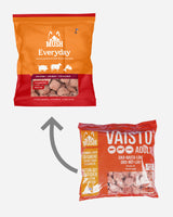 MUSH Everyday Rød XL - Gris, Okse og Laks - 3kg