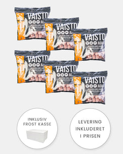 MUSH Vaisto Grå XL - Kalkun, Kylling og Lam - 6x3kg