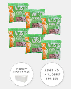 MUSH Vaisto Grøn XL - Starter med Gris, Okse og Kylling - 6x3kg