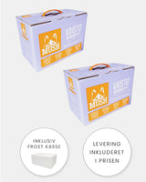 MUSH Vaisto Puppy Lyslilla - Gris, Kalkun og Kylling - 2x10kg