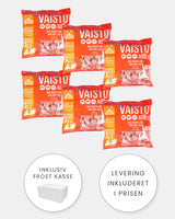 MUSH Vaisto Rød XL - Gris, Okse og Laks - 6x3kg