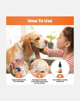 Øredråber - Antiseptisk fra Dogslife