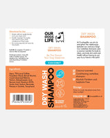 Tørshampoo med kokos duft fra Dogslife