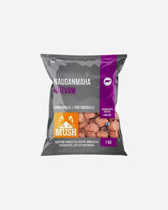 MUSH Basic Oksekallun - 1kg - MUSH BARF - Petlux