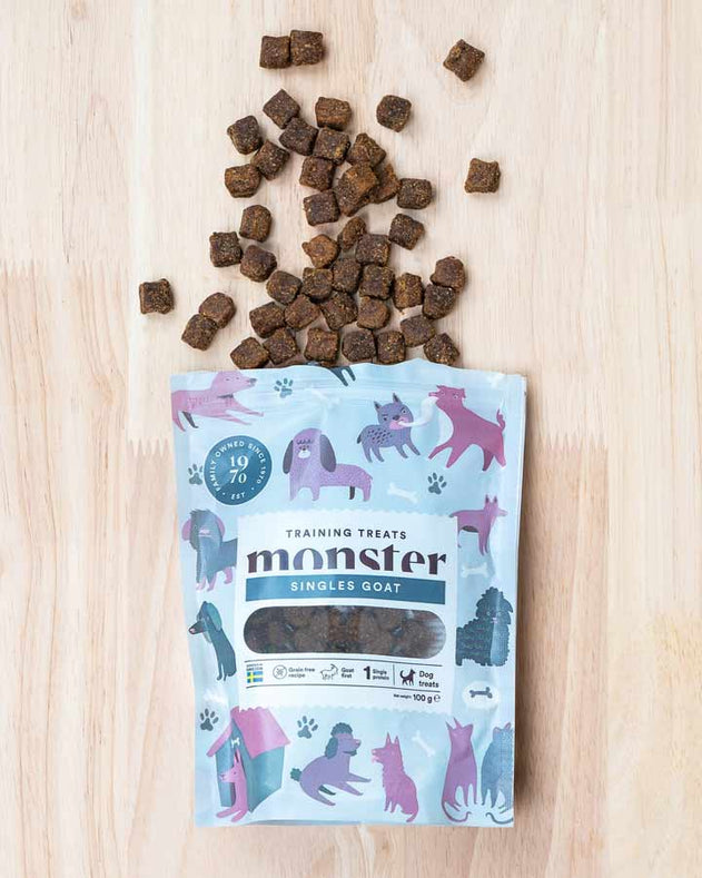 Monster - Træningsgodbidder med Ged - 100g