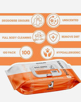 Wipes uden parfume fra Dogslife - 100 stk