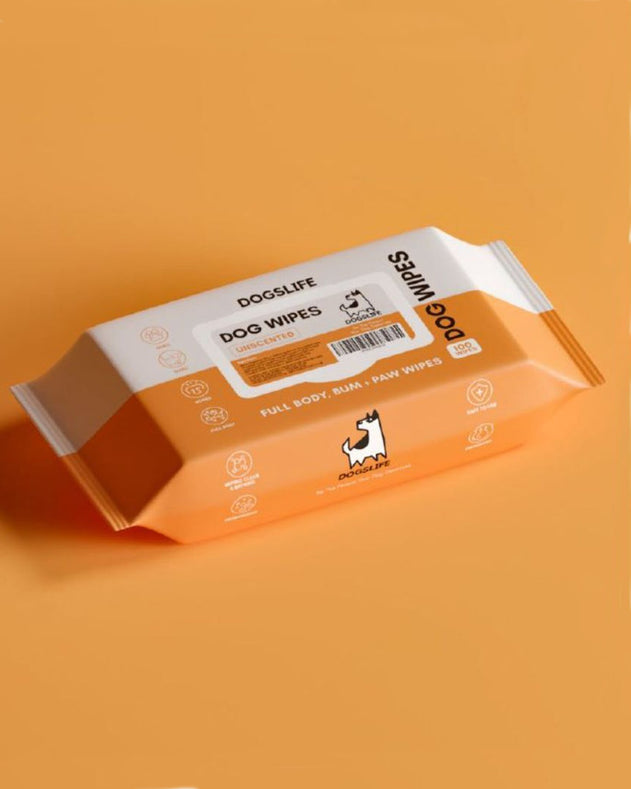Wipes uden parfume fra Dogslife - 3-pack