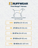 Måle guide på Ruffwear hundesele
