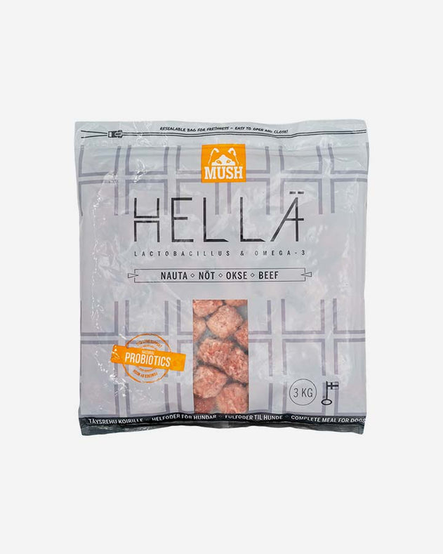 MUSH HELLÄ - Single Protein med Okse - 3kg