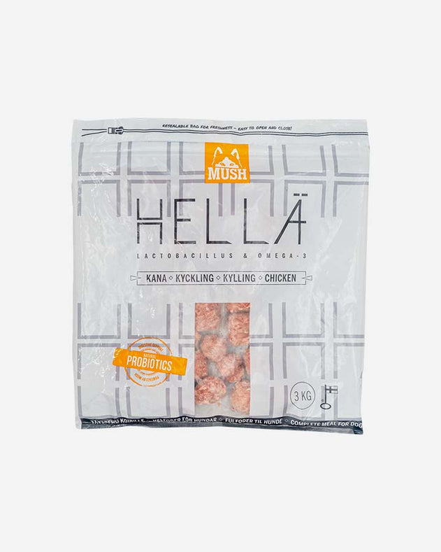 MUSH HELLÄ - Single Protein med Kylling - 3kg