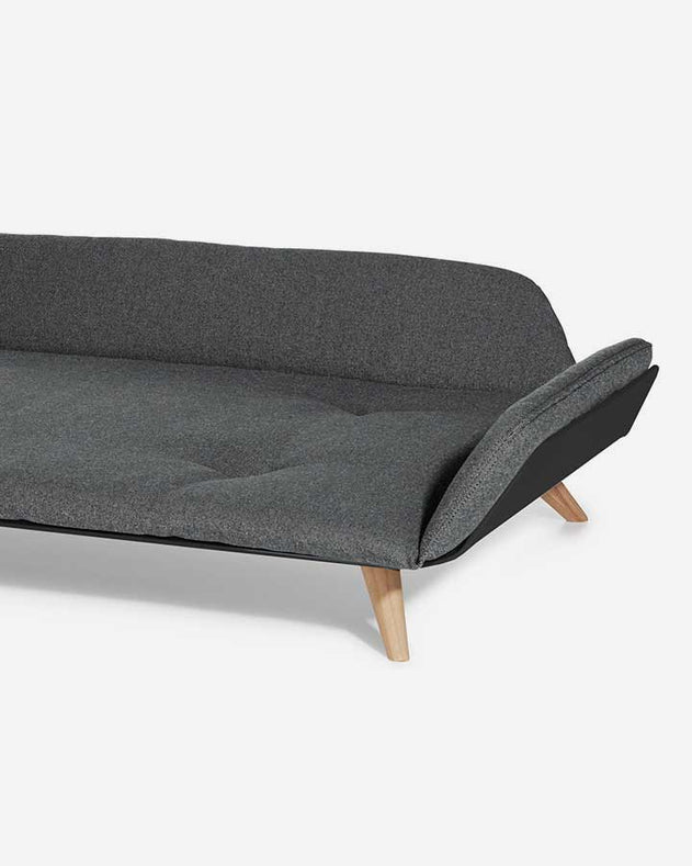 Letto Ekslusiv Daybed hundeseng - Mottled Anthracite