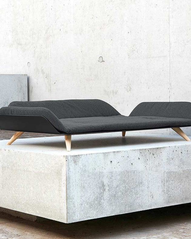Letto Daybed hundeseng - mottled anthracite