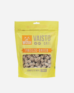 MUSH Vaisto Cat - Frysetørret Kattefoder - Kylling og Okse - 250g