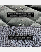 Dirty Dog 3-i-1 sædeovertræk til enkelt sæde - Sort