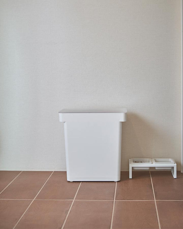 Foderspand - Hvid - 12kg - Yamazaki - Yamazaki - Petlux