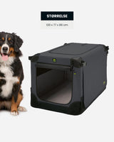 Transportbur i kanvas fra Mælson (Sort / Anthracit - Mælson - Petlux