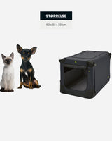 Transportbur i kanvas fra Mælson (Sort / Anthracit - Mælson - Petlux