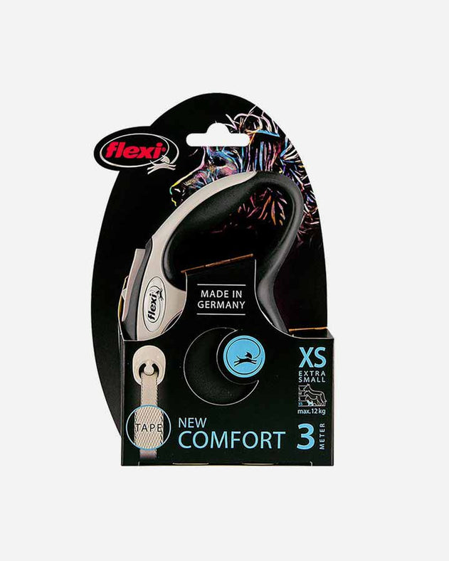 Flexi New Comfort - Bånd - Grå/Sort - Alle Str. - Flexi - Petlux