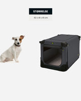 Transportbur i kanvas fra Mælson (Sort / Anthracit - Mælson - Petlux