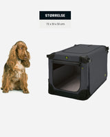 Transportbur i kanvas fra Mælson (Sort / Anthracit - Mælson - Petlux