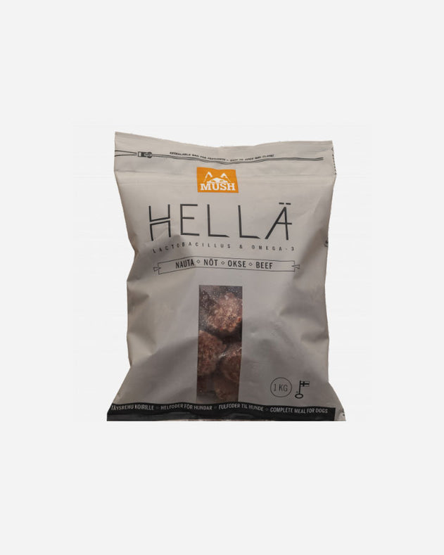 MUSH HELLÄ - Single Protein med Okse - 1kg