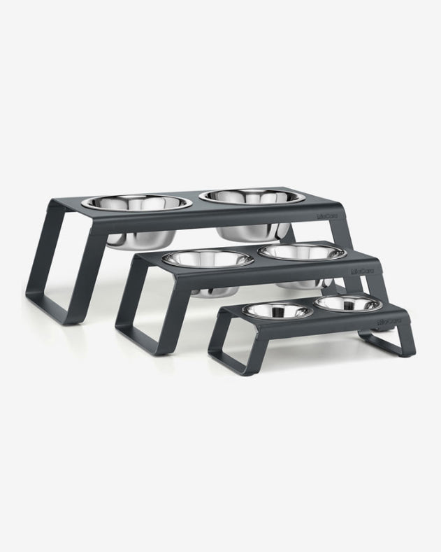 DESCO - dog feeder fra MiaCara - Grå / Medium - Petlux