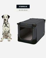 Transportbur i kanvas fra Mælson (Sort / Anthracit - Mælson - Petlux