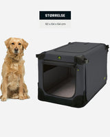 Transportbur i kanvas fra Mælson (Sort / Anthracit - Mælson - Petlux