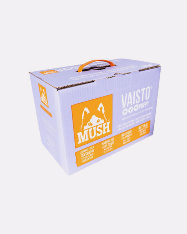MUSH Vaisto Puppy Lyslilla - Gris, Kalkun og Kylli - MUSH BARF - Petlux