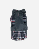 Grå regnjakke med aftageligt foer fra Fashion Dog  - Fashion Dog - Petlux