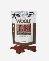 Woolf Chicken pumpkin oats bone med kylling græskar og havre