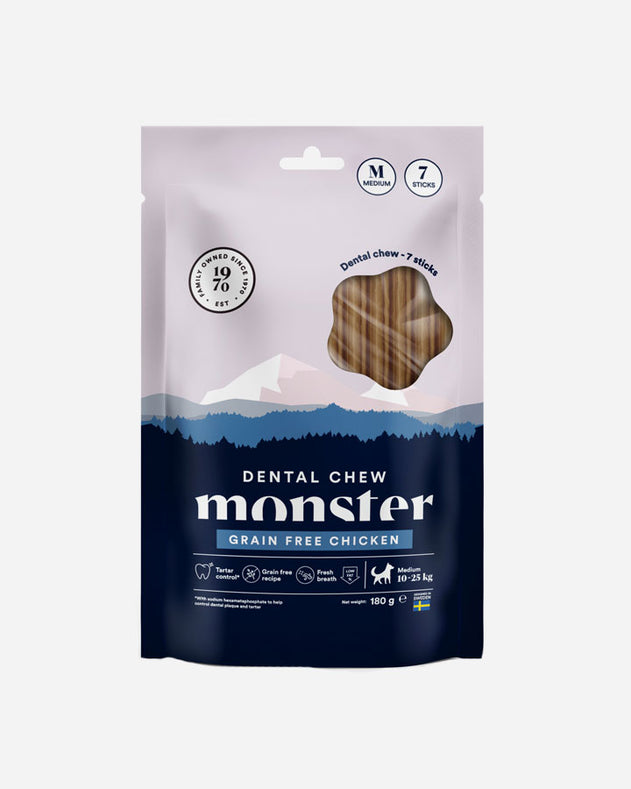 Monster Dog Dental Chew GF Chicken