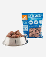 MUSH Vaisto - Blå  - Okse, Kalkun & Laks - 800g - Petlux