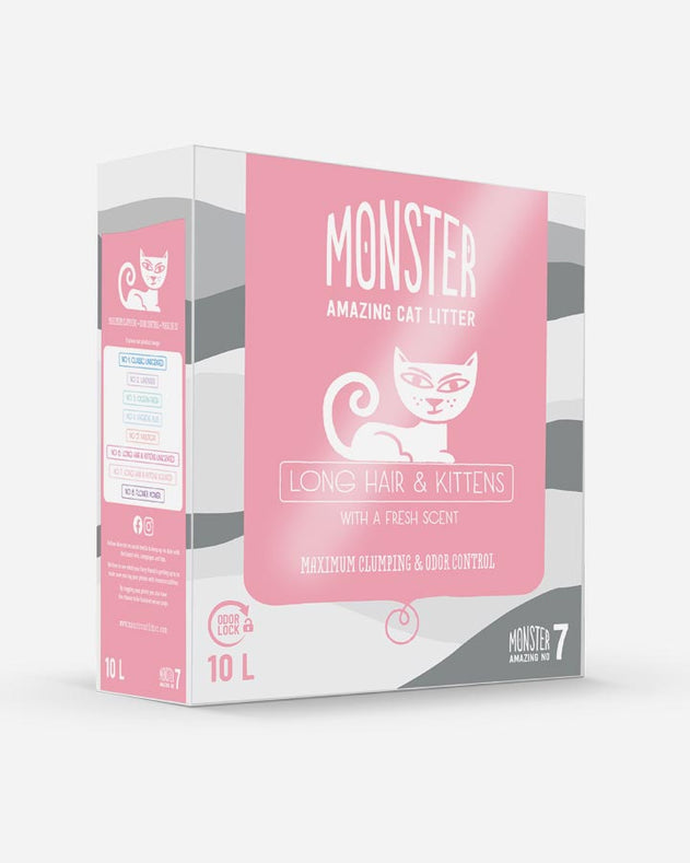 Monster Kattegrus Longhair/Kitten Scented