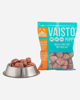 MUSH Vaisto Puppy Iceblue - Okse, Ren og Laks - 800g