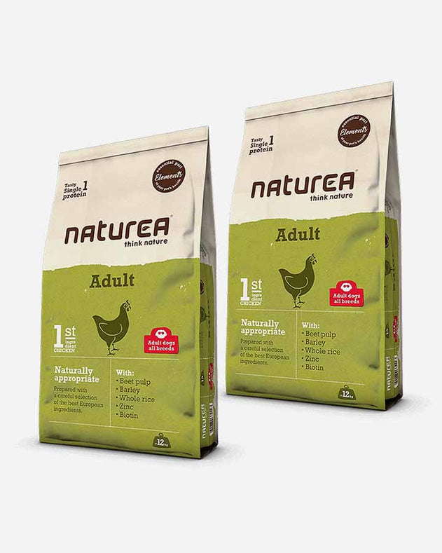 Naturea Elements Adult - 2 x 12kg med Kylling