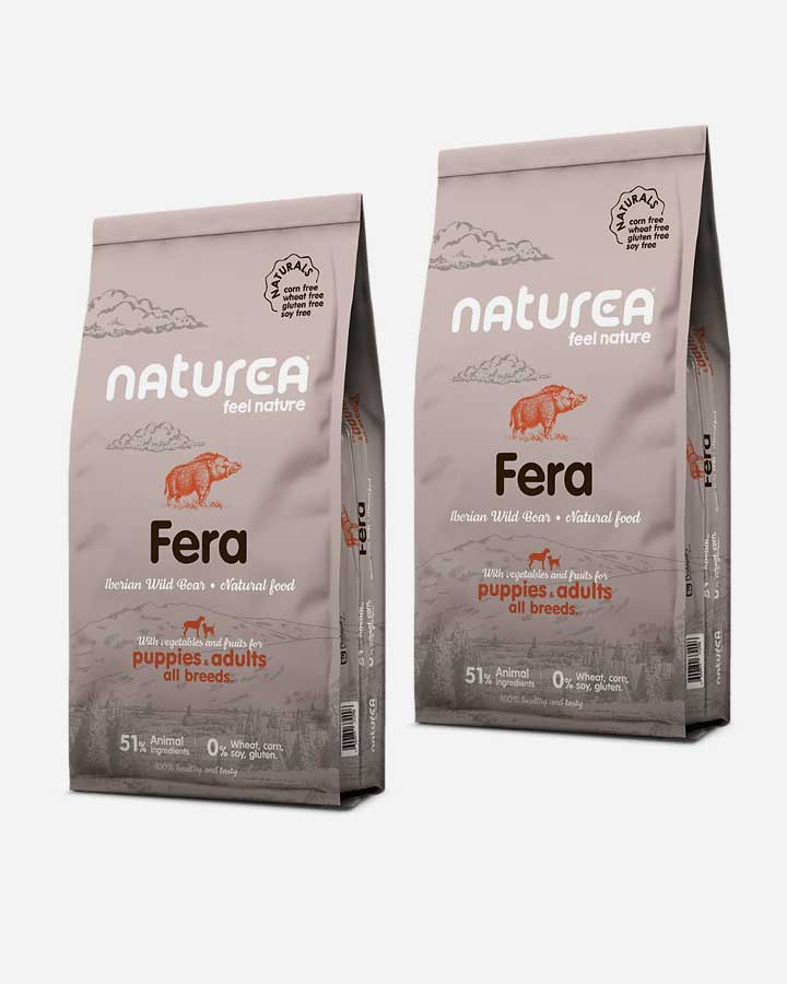 Naturea Naturals Fera Adult & Puppies - Wild Boar - 2 x 12 kg